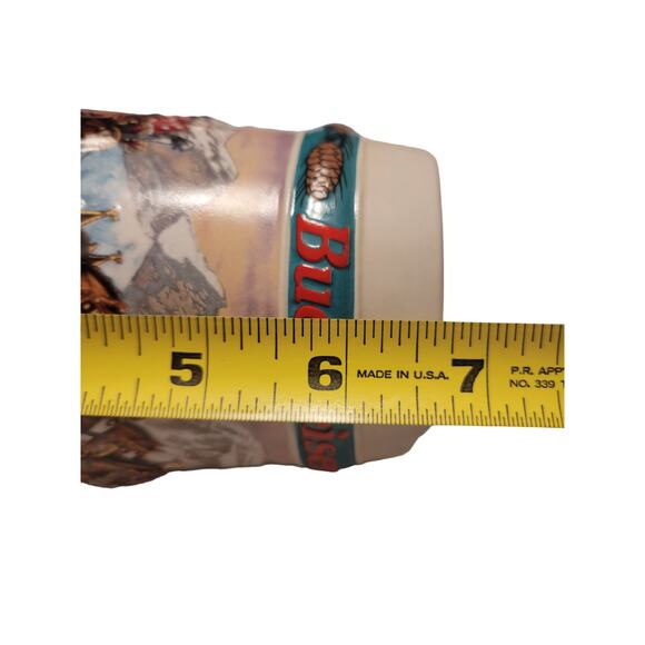 Budweiser Holiday Stein 1993 “Special Delivery” – Great Condition – Clydesdales - Picture 7 of 8